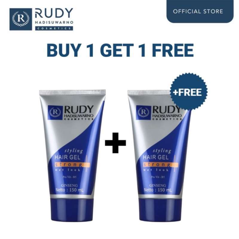 Jual BUY 1 GET 1 Rudy Hadisuwarno Cosmetics Styling Hair Gel