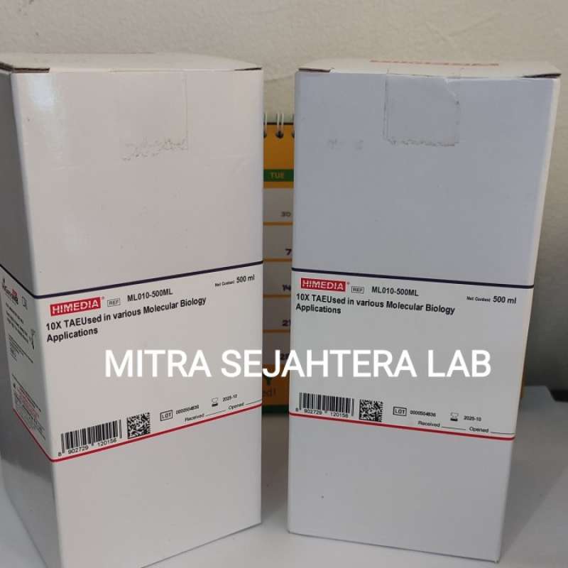 Promo Tris Acetate Edta / Tae Buffer 10x Mb Grade Himedia 500ml Ml010