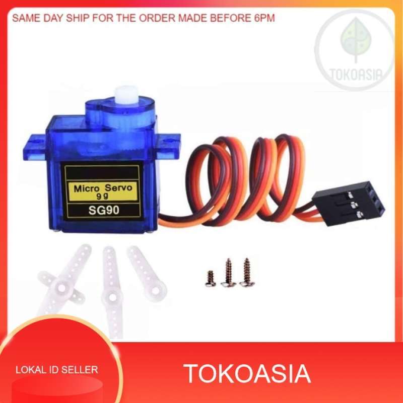 Jual (local Stock) Sg90 Servo Micro Servo Motor Mini 9g Motor Arduino ...