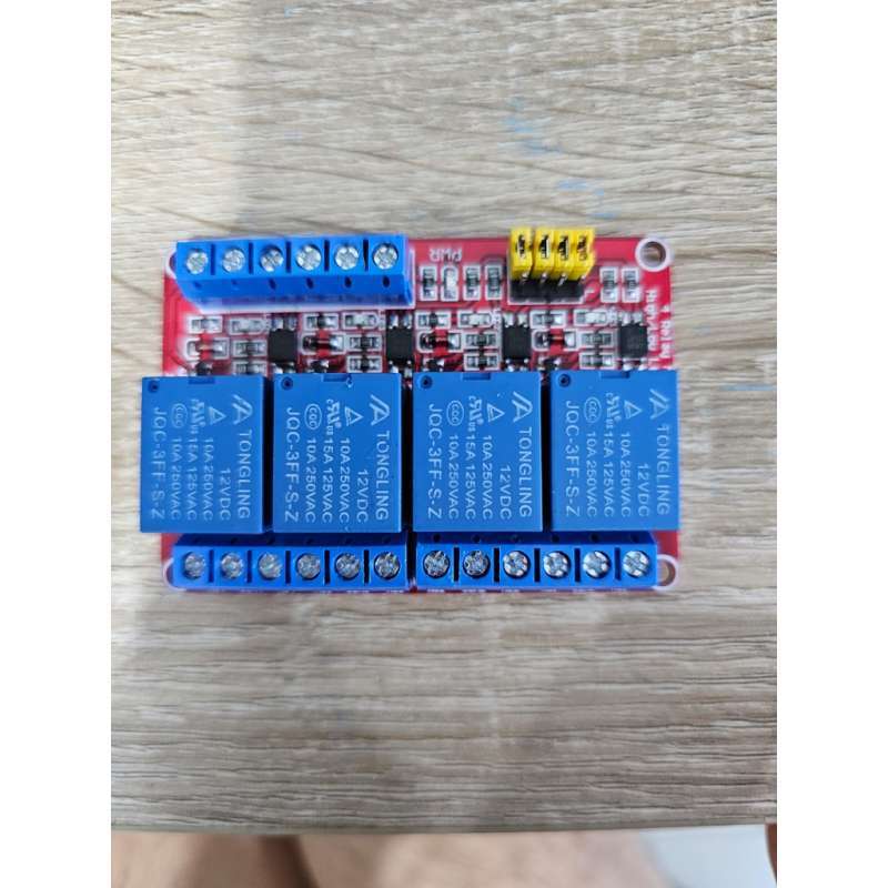 Jual 4 Channel Relay With Optocoupler Module Board Shield High Low