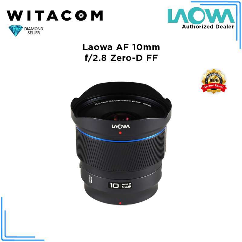 WITACOM Lensa Laowa AF 10mm Zero-D FF for Sony E-Mount
