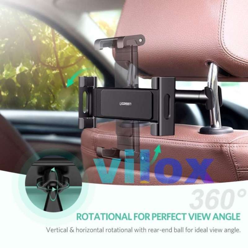 backseat car mount bracket phone hp tab ipad holder mobil 360