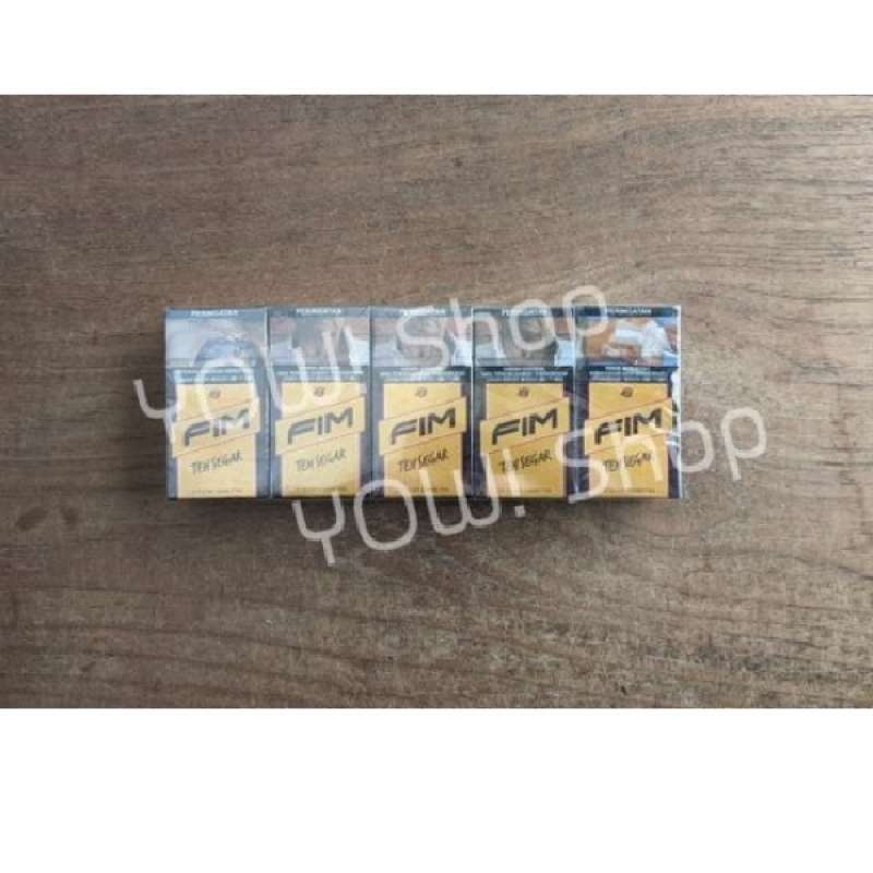 Rokok Filter Rasa Jual Rokok FIM Teh Segar Filter Rasa Teh isi 12 batang - 10 Pack = 1 ...