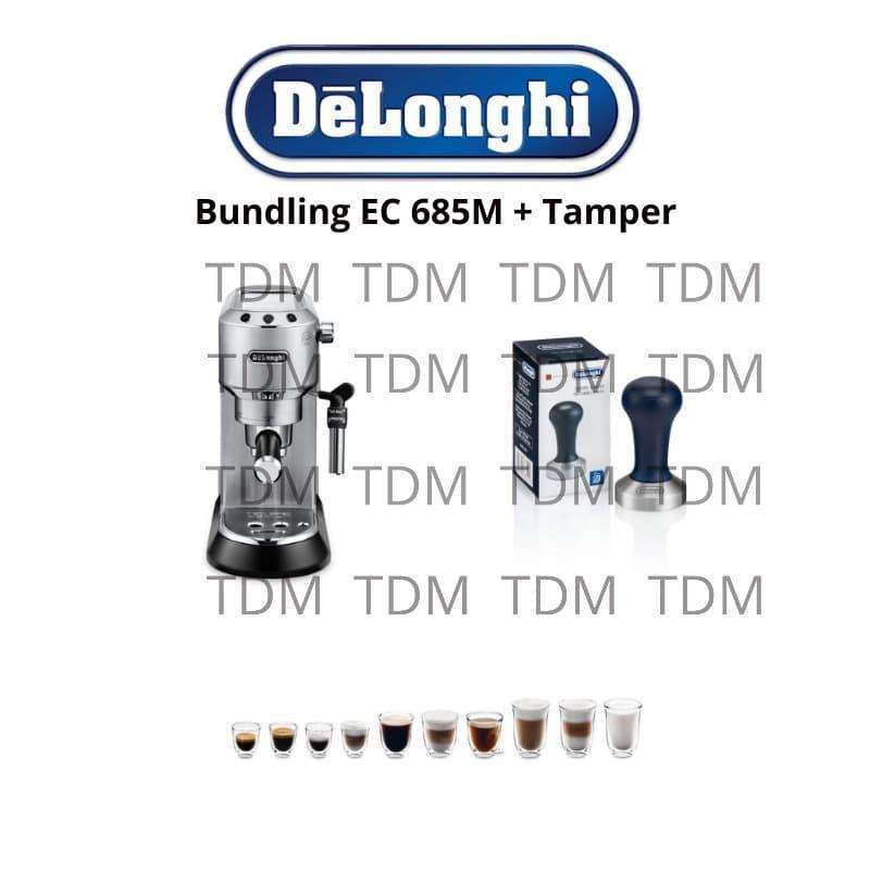 Jual Bundling Mesin Kopi Delonghi EC 685M + Tamper di Seller TDM Grosir