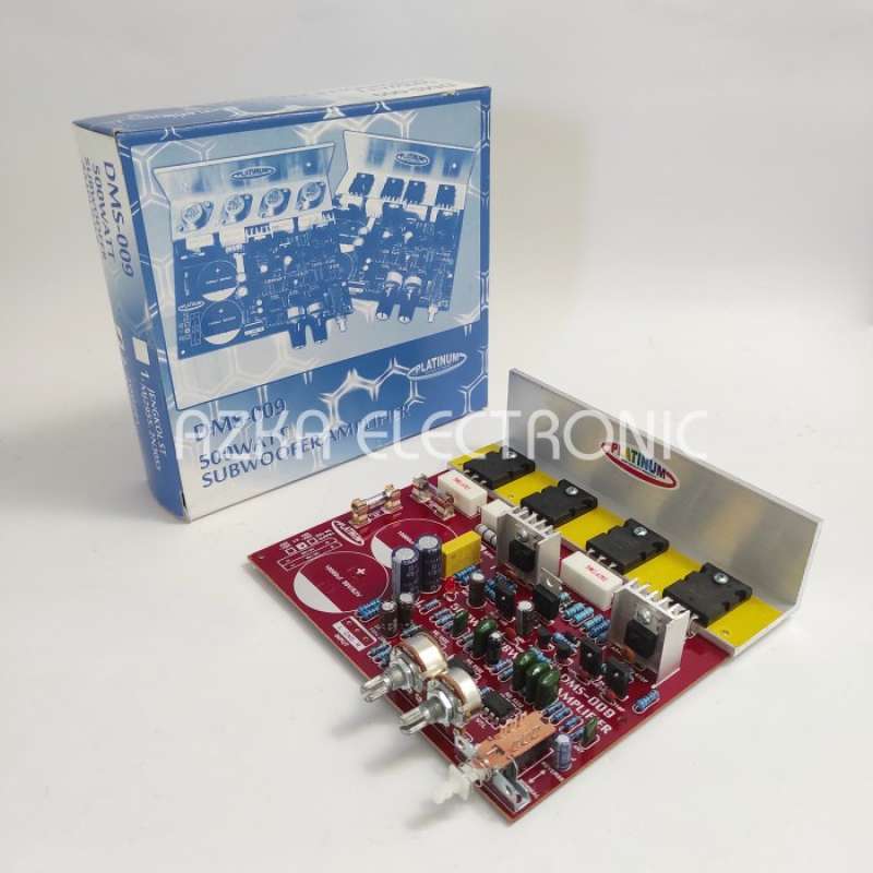 Promo Kit Power Amplifier Subwoofer 500w Dms 009 Diskon 23 Di Seller