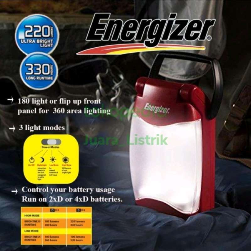 Jual Led Folding Lantern Lentera ENERGIZER, Lampu Camping Lipat