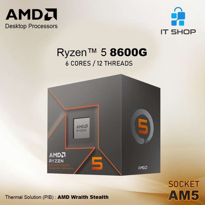 Jual Processor AMD AM5 Ryzen 5 8600G Box di Seller IT Shop Official ...