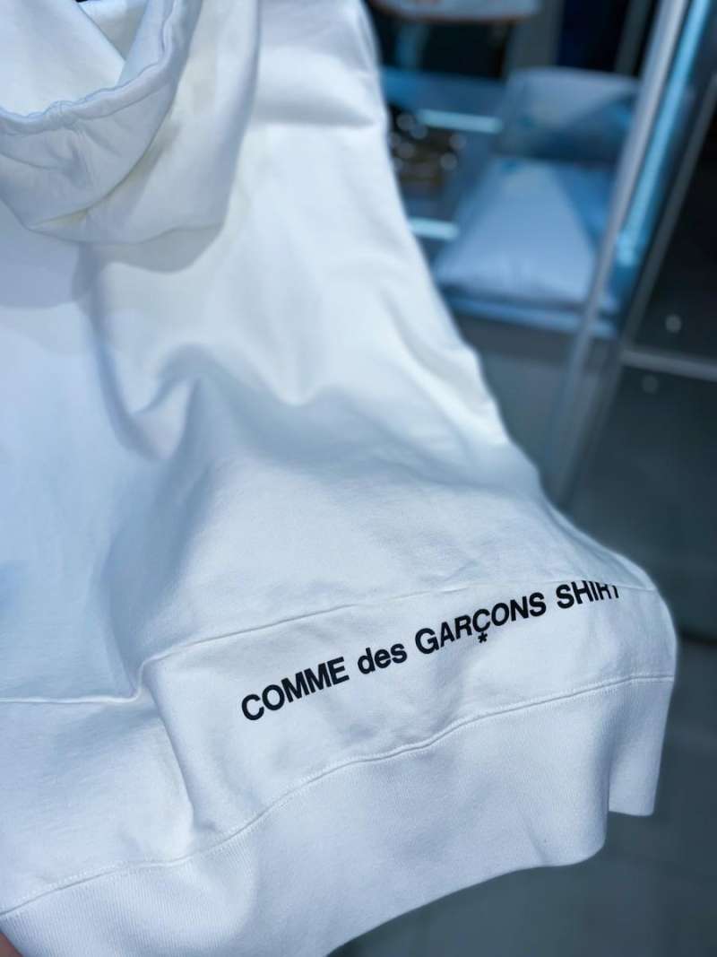 Promo Supreme CDG Split Logo White Hoodie 100 Originall Diskon 3 di Seller Sneakersguy ID