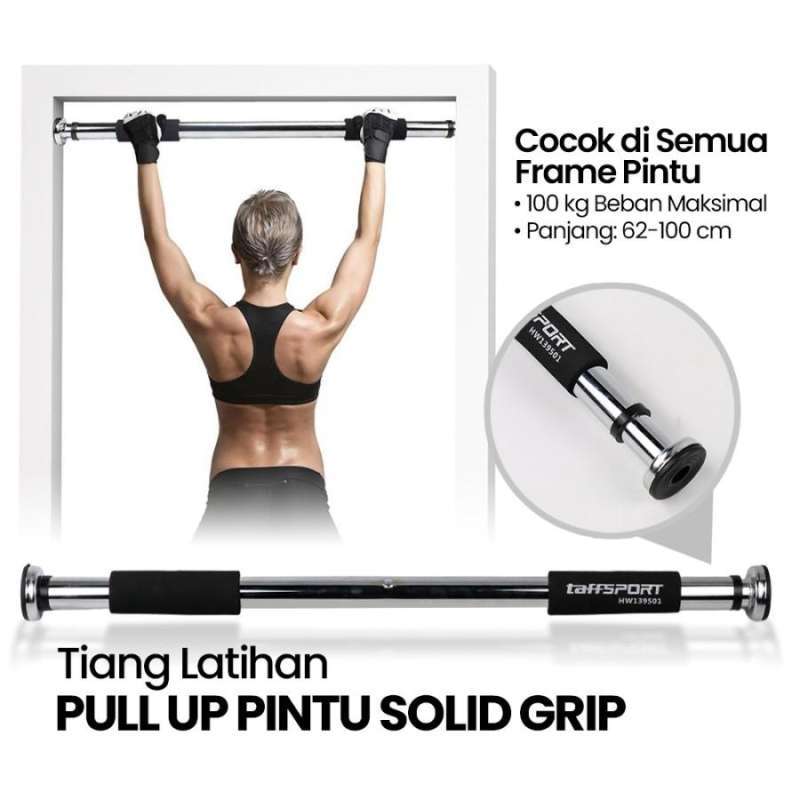 Alat Fitnes Pull Up Push Up Bar Pull Up Bar Door Chinning Iron