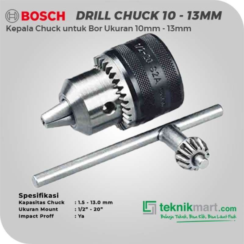 Promo Bosch Drill Chuck Kepala Chuck Bor 10mm 13mm 2608571079 Diskon 23 Di Seller Rhmd Kebon Kacang Kota Jakarta Pusat Blibli