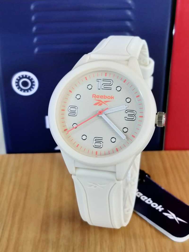Promo Reebok Spindrop Evolution Rvsp Rubber Strap Original White