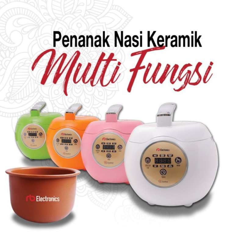 Promo Rb Cooker Rice Cooker Full Keramik | Healthy Rice Cooker Ceramic