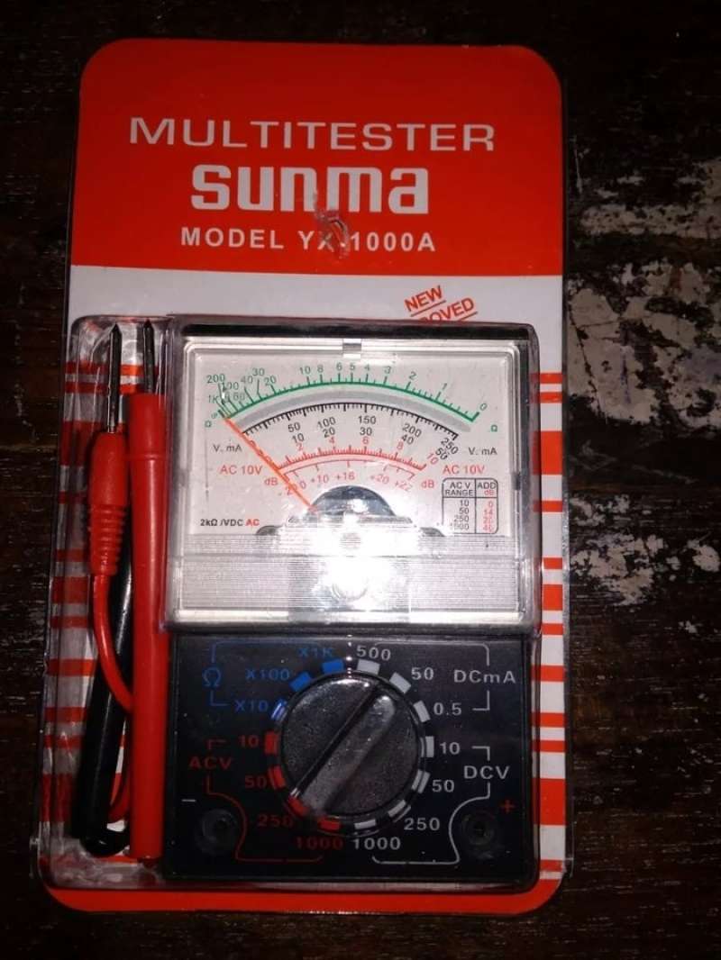 Promo MULTITESTER ANALOG MINI MURAH BAGUS SUNMA YX1000A