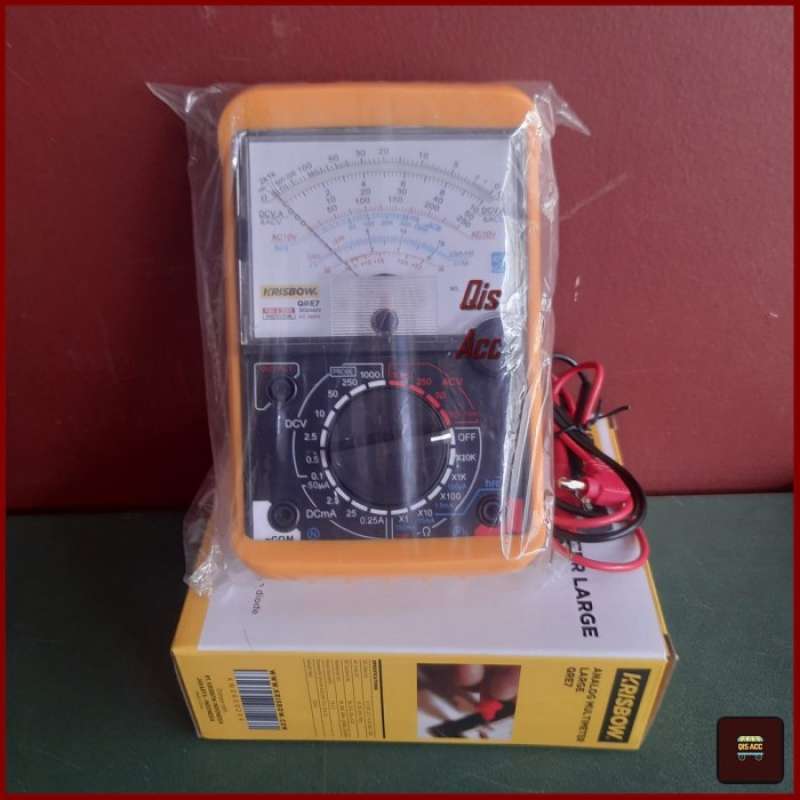 Promo KRISBOW MULTIMETER MULTITESTER ANALOG QRE7 TOKOSEPULUH10 Diskon