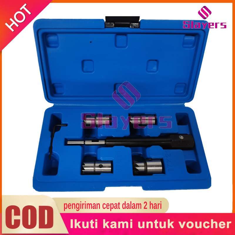 Promo Automobile Diesel Injector Bahan bakar Seting Pembersihan Kit 5