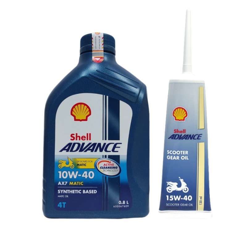 Promo Oli Shell Ax7 Matic 0.8 L Dan Oli Gardan Shell Diskon 7% di ...