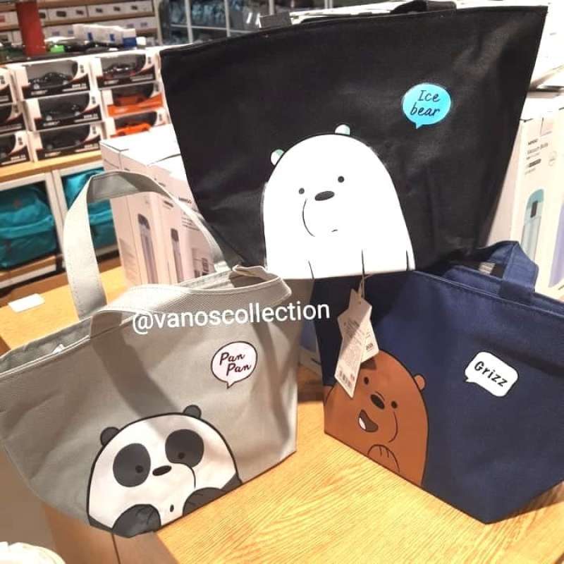 Jual Tas Miniso We Bare Bears Original Murah Harga Diskon