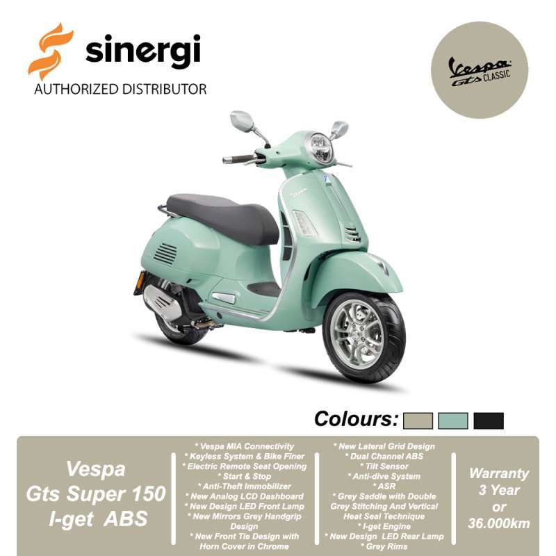 Vespa Gts Offerte Vespa 150 Harga Motor Vespa Matic Piaggio