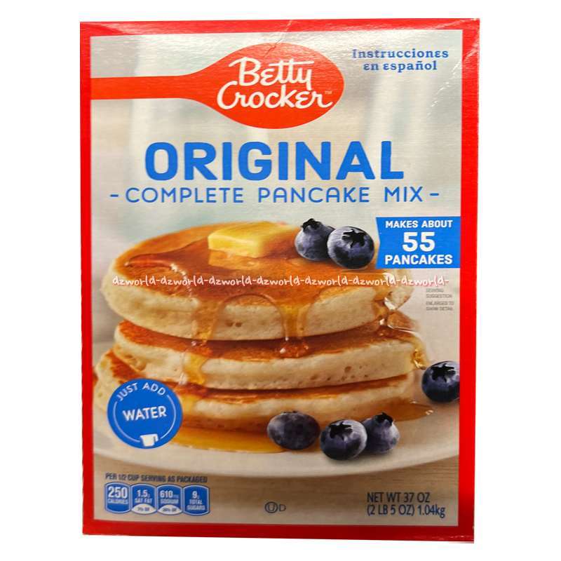 Jual Betty Crocker Original 1kg Complete Pancake Mix Tepung Membuat