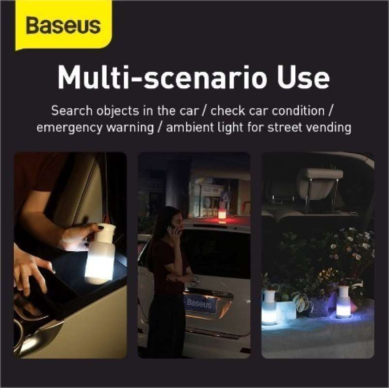 Promo Baseus Starlit Night Car Emergency Light Senter Lampu Darurat ...