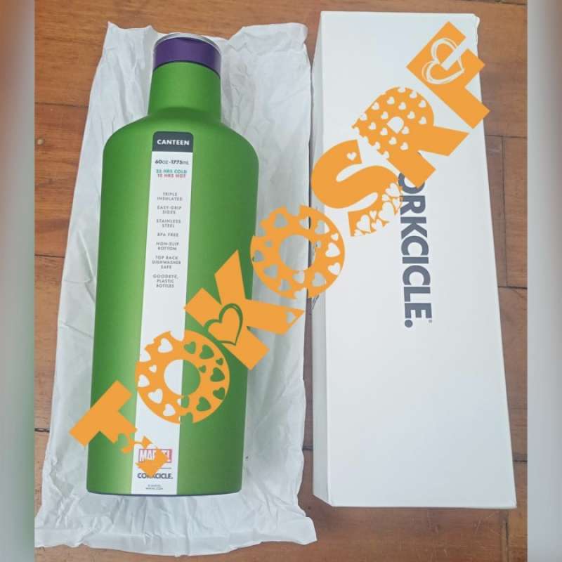 Promo Terbaik Corkcicle X Marvel Hulk 60 Oz Sport Canteen Botol Minum
