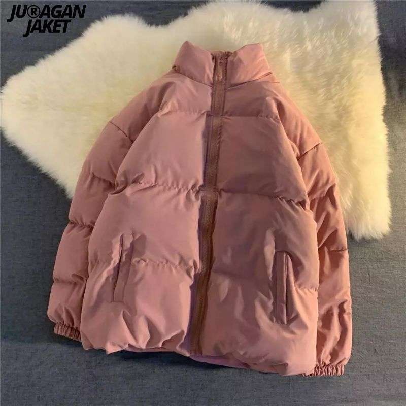 Promo CREWGER Jaket Musim Dingin Pria Wanita Parka Mantel Hangat Tebal Pria Wanita Jaket Kerah