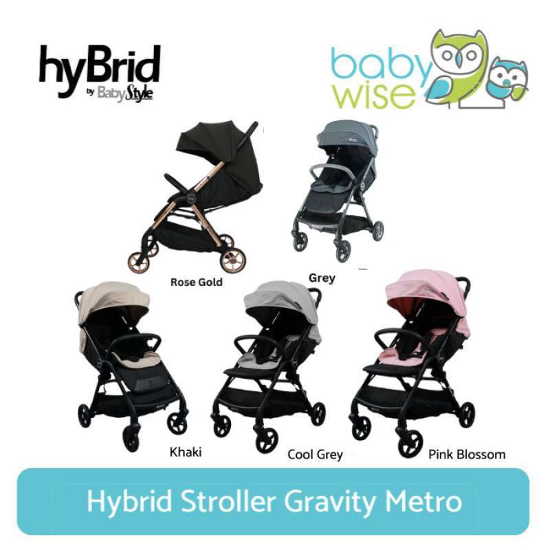 Promo Hybrid Stroller Gravity Metro Multicolor Grey Diskon 20 Di Seller Nawangshop Harapan Jaya Kota Bekasi Blibli