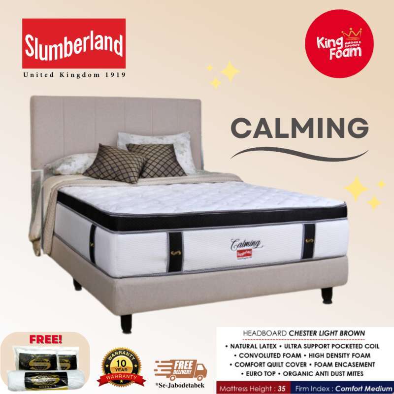 Jual Slumberland Calming Semua Ukuran Kasur Springbed (Full SET) HB