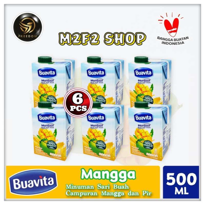 Jus Rasa Rasa Promo Jus Buavita Rasa Mangga Kotak | Juice Mango - 500 Ml (kemasan 6 ...