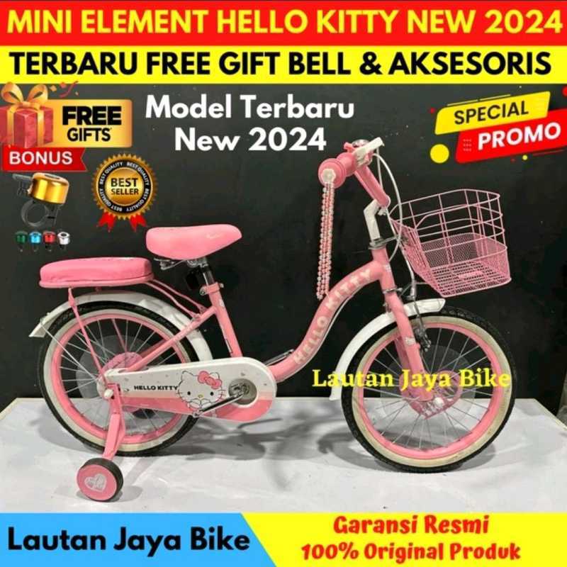 Hello kitty clearance 18 inch bike