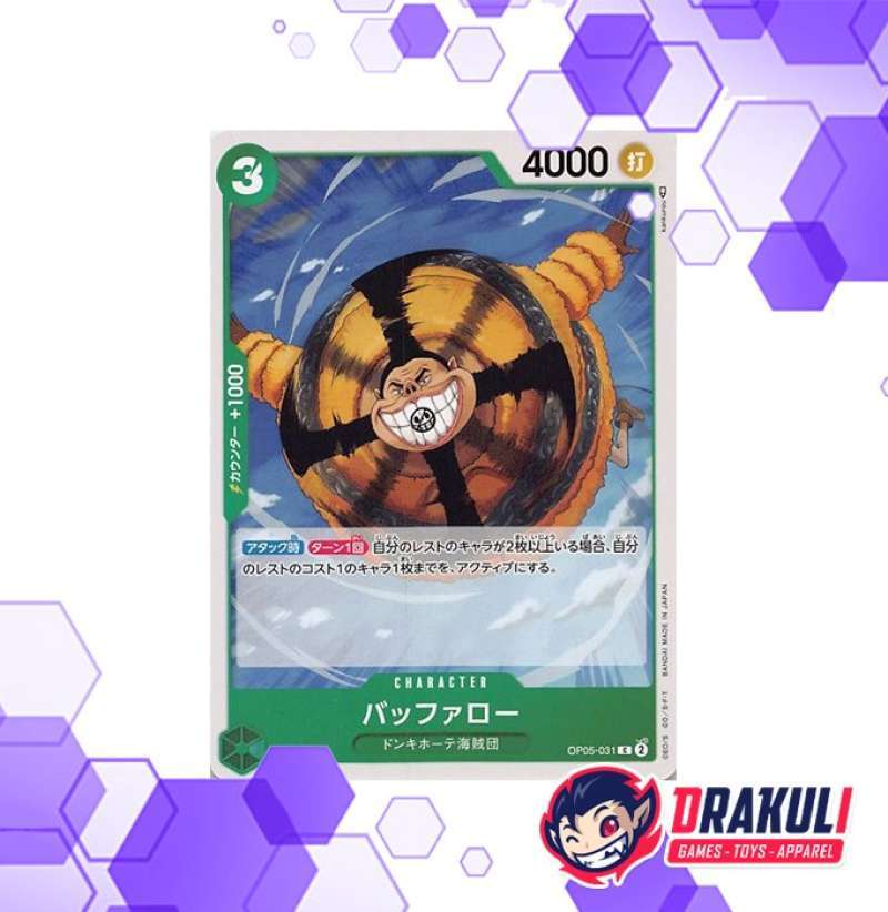 Jual One Piece Card Game - Buffalo Op05-031 C Di Seller Drakuli