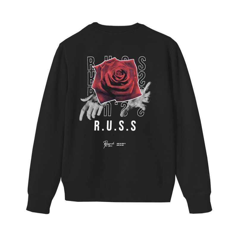 Jual Russ Sweater Crewneck Pria Give Rose Black Up To Big Size S Di Seller Rajastore1 Joglo Kota Jakarta Barat Blibli