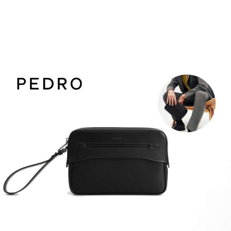 Jual Terlaris Pedro Original Men 320049 Clutch Handbag Pria Black Black Di Seller Melonstore1 Meruya Utara ilir Kota Jakarta Barat Blibli