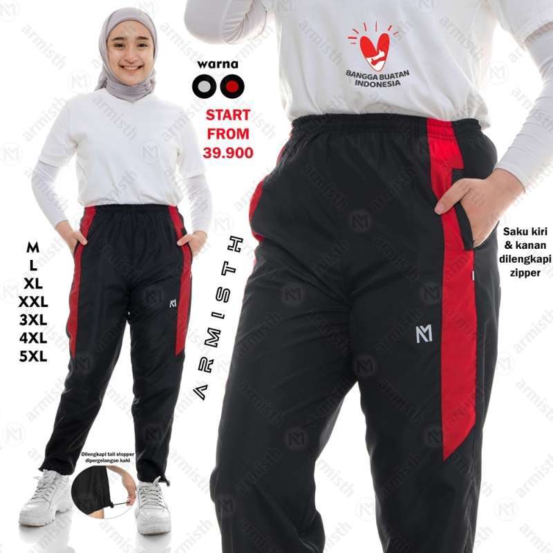 Celana training adidas parasut online