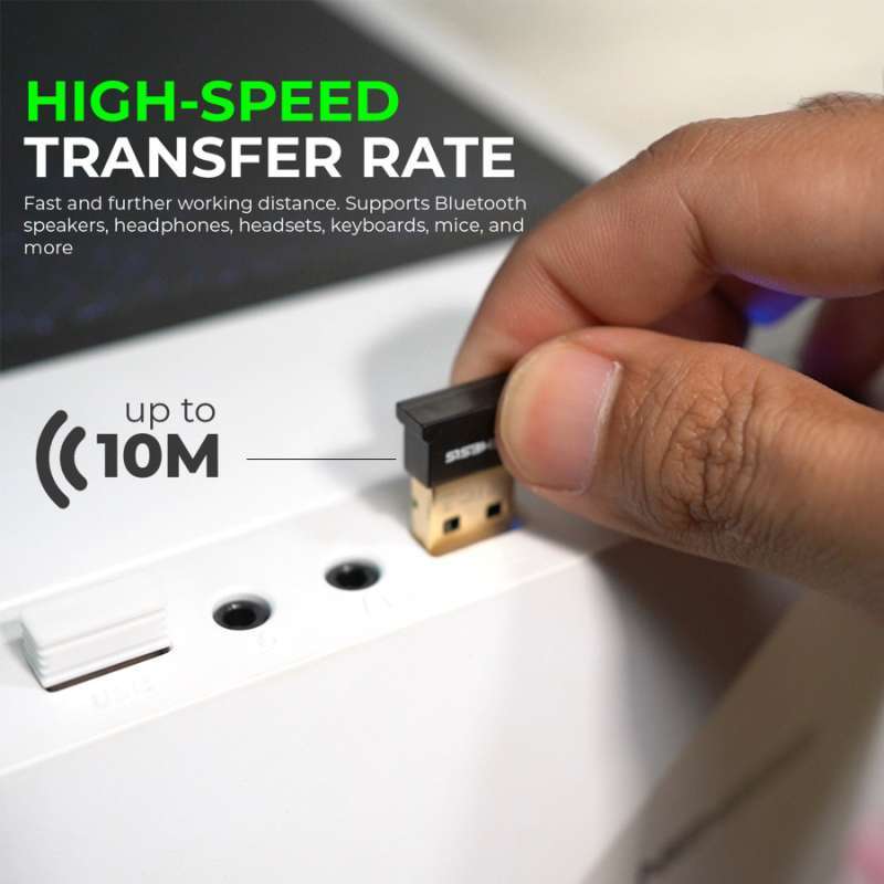 Jual Nyk Nemesis Adapter Bluetooth Dongle 5.0 Plug and Play di Seller