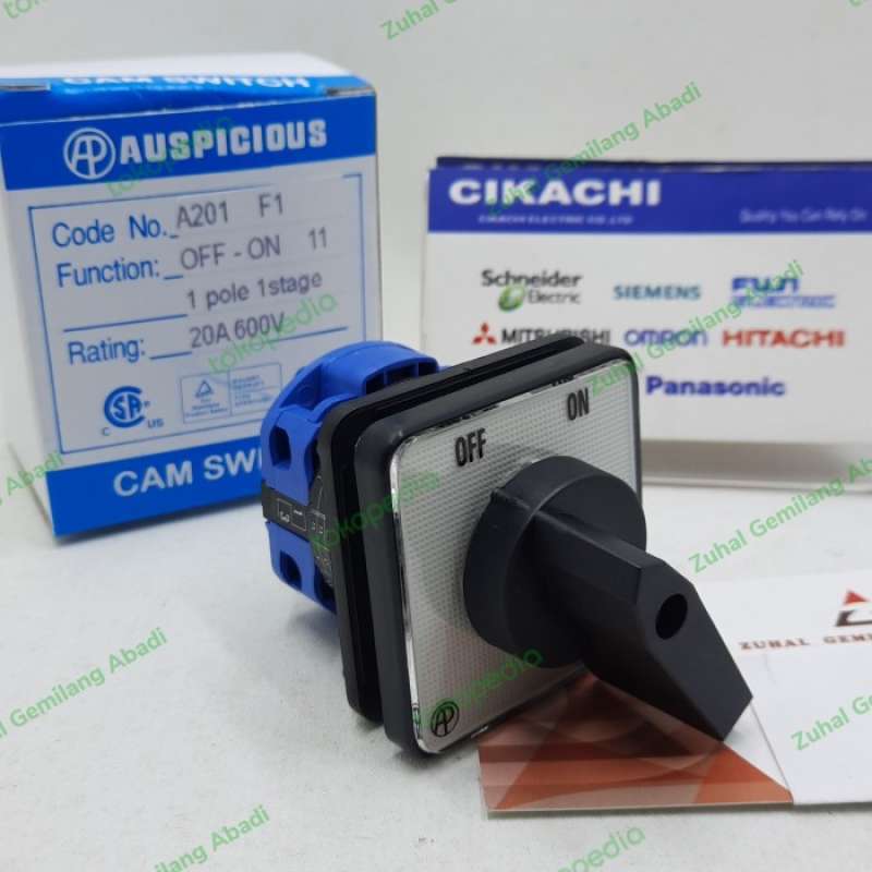 Promo A201 (1pole/20A) (ON-OFF), SELECTOR SWITCH / CAM SWITCH ...