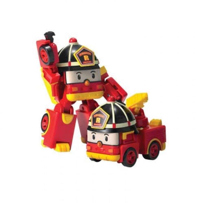 Promo Robocar Poli Mini Transforming Robot Roy 83049 Mainan Anak Diskon ...