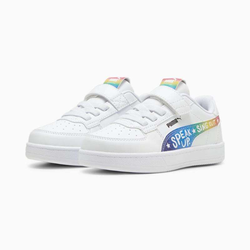 Jual Puma X Trolls Caven Kids Sneakers White (39653501) Di