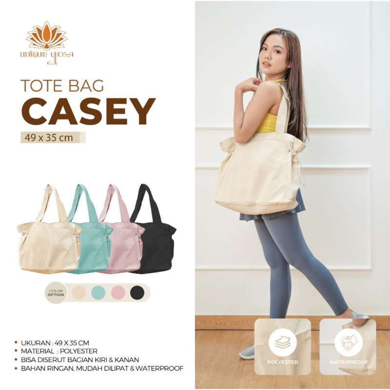 VERISH Tote Bag Multifunction Lightweight Casey Tas Travel Sporty  Serbaguna Tote Bag Travel Mat Tote Bag Casey Tote Bag Tote Bag Mat