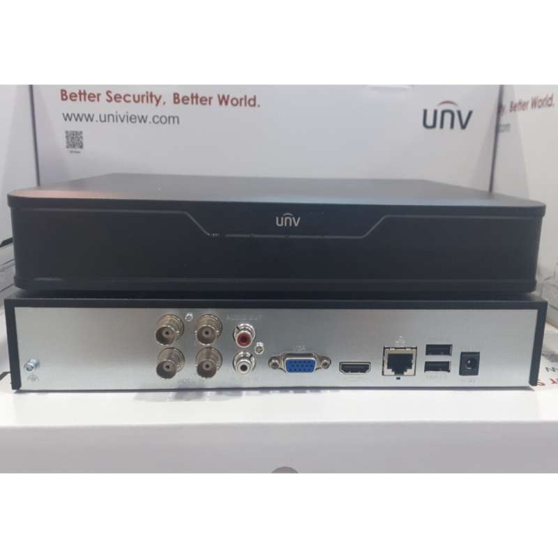 Jual uniview dvr 4 channel xvr301 04g3 5mp digital video recorder