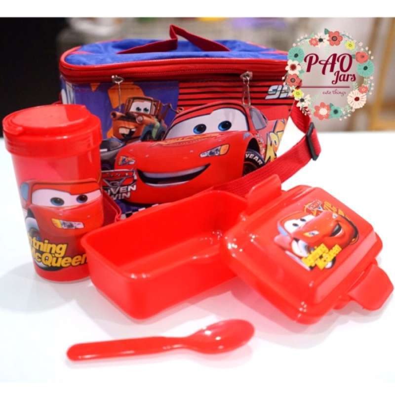 Promo Set Bekal Avengers / Tempat Makan Frozen / Lunch Box Little Pony