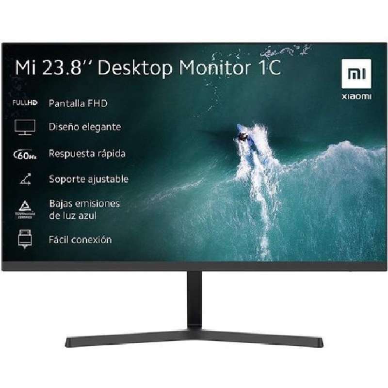 Promo Xiaomi Mi Desktop Monitor 1c 23,8 Inch Full Hd Slim - Premium ...