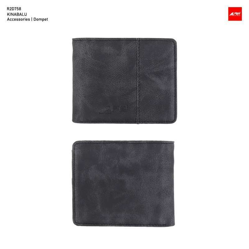 Jual Dompet / Wallet Pendek Pria Kinabalu Arei Coklat Tua