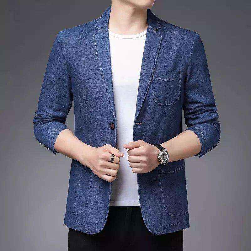 web限定アイテム Navy Men Harbour Mast Blazer And Jean Blue Fit Tailored その他