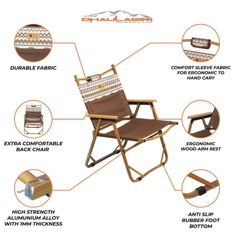 Dhaulagiri Folding Chair Kermit