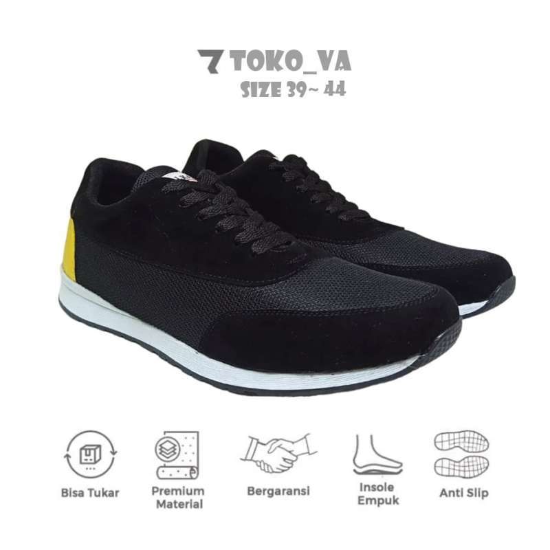 Promo Sepatu Casual Pria Original Sneakers Toko Va Hitam S 3.05 Sepatu Sneaker Olaragara Cowok Import Diskon 27 Di Seller Wolfstreet Pondok Kacang Timur Kota Tangerang Selatan Blibli