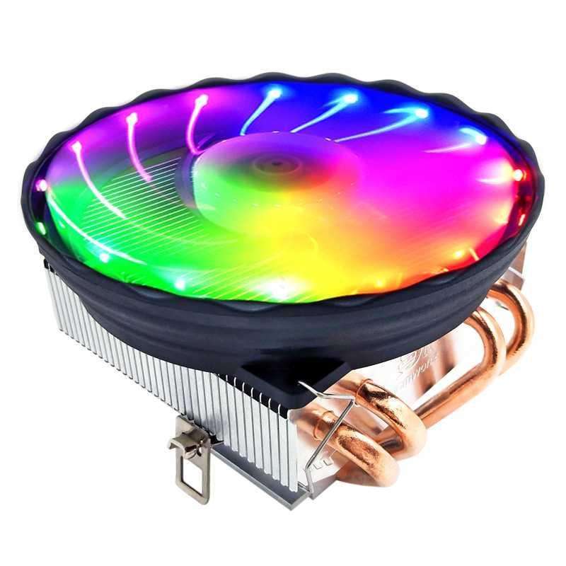 Video Coller Rgp Jual Snowman Cpu Heatsink 4 Heatpipe Led Rgb With 1 Fan 120 Mm M400 ...
