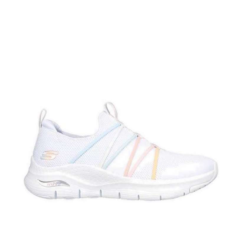Skechers ARCH FIT Women's Sneakers Shoes White/Multi