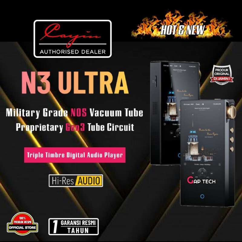 Jual Cayin N3ultra / N3 Ultra Dual Ak4493s Triple Timbre Hi