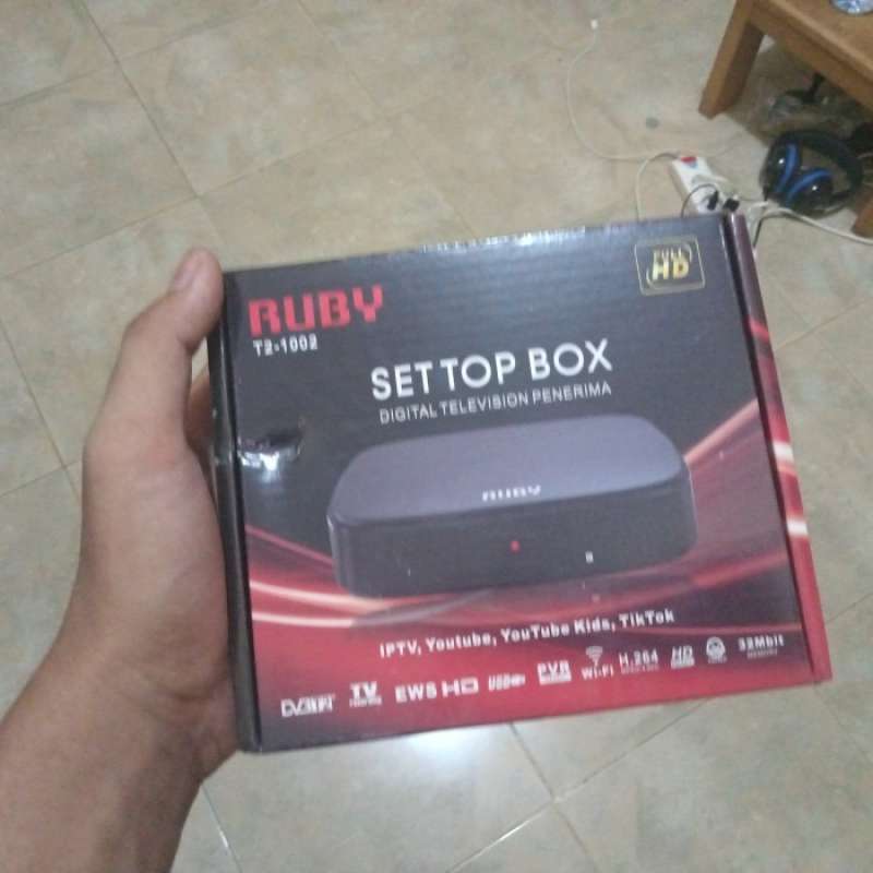 Promo Set To Box Set Box Receiver Digital Ruby Terbaru Extra Jernih ...